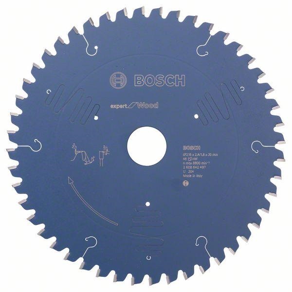 Bosch Expert for Wood -Pyörösahanterä 216x30x2,4 mm, 48 hammasta