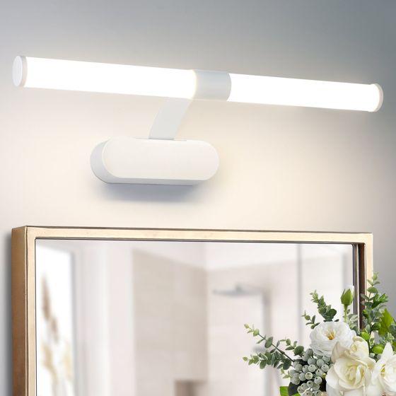 NETTLIFE LED - peilivalaisin, 40CM, 6W, vedenpitävä, IP44, moderni, neutraali, valkoinen, 4000K, valkoinen