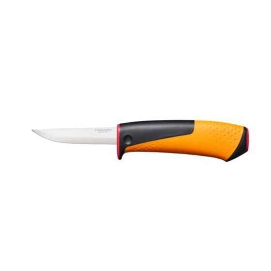 Fiskars Hardware -Askarteluveitsi Teroittimella