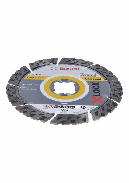 Bosch Best for Universal X-LOCK -Timanttikatkaisulaikka 125 mm