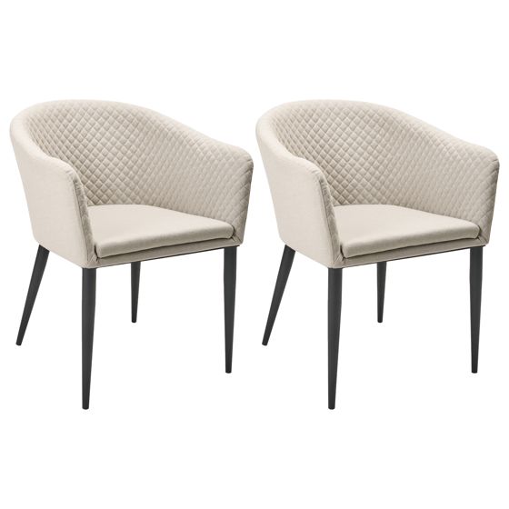 Puutarhatuolisetti 2 kpl TULUNI kangas Beige