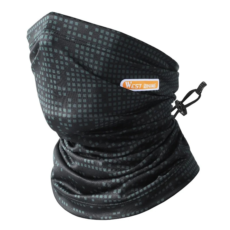 Cachecou Sport Ulkona Silkkinen UV Musta/Harmaa