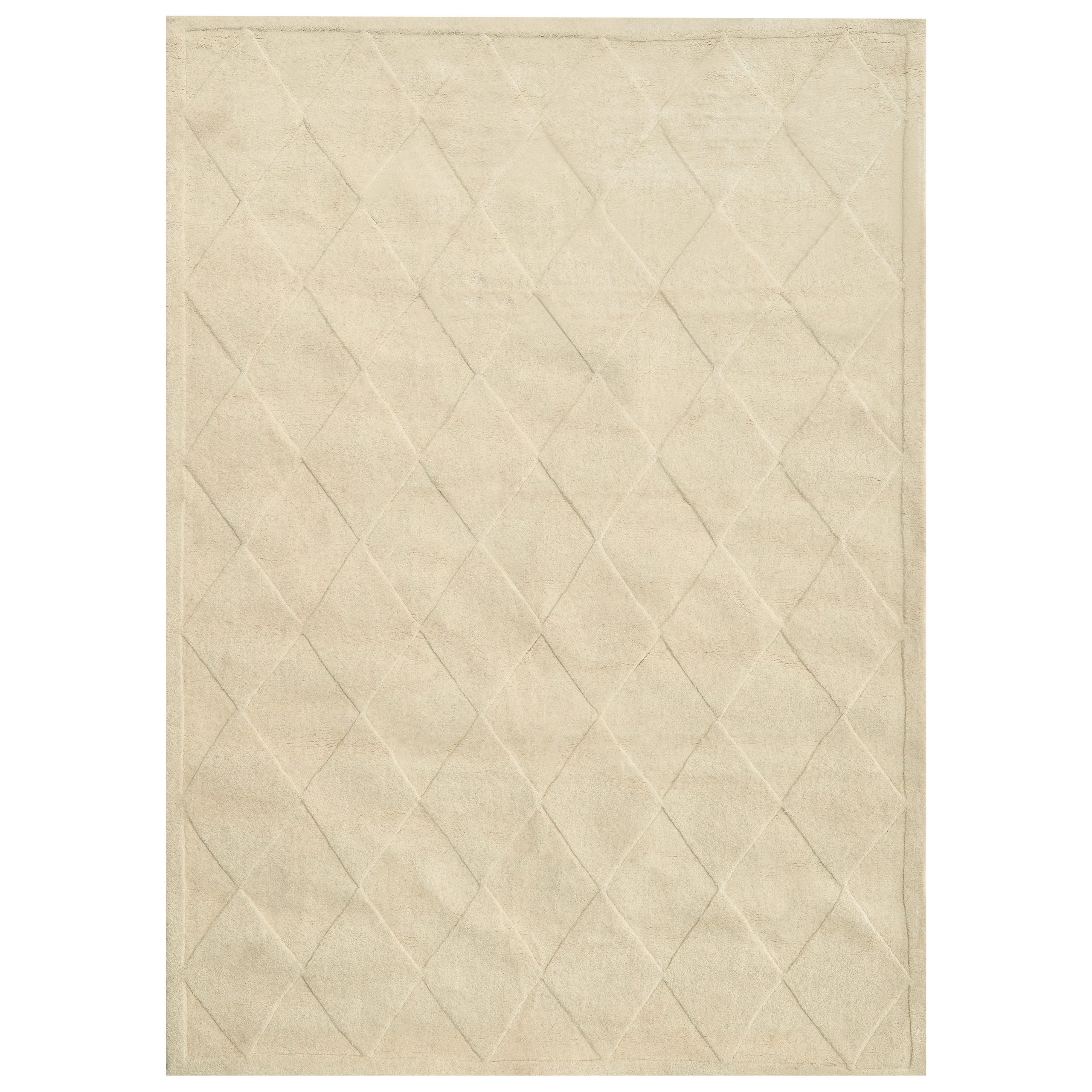 Matto LUNARA Vaaleanbeige 160 x 230 cm Villa