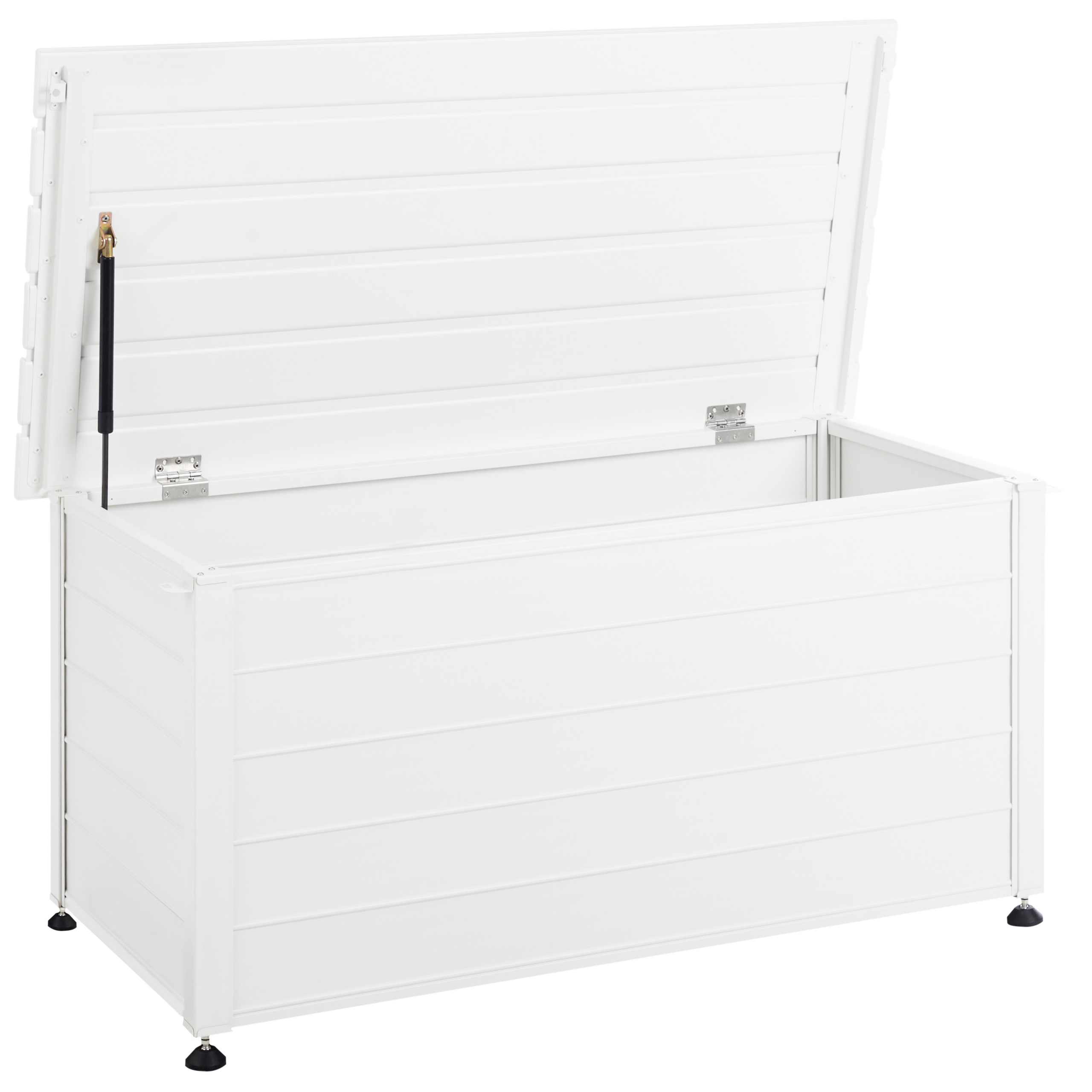 Säilytyslaatikko CAMPALTO 123 cm 60 cm Metalli Valkoinen