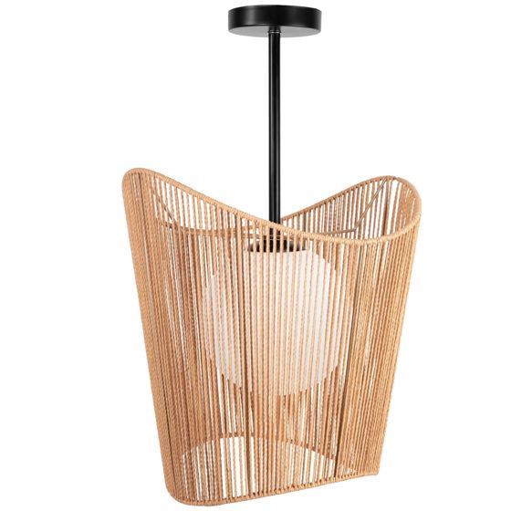 TOOLIGHT riippuva kattovalaisin APP1588-1CP BOHO beige, 41,5x39x41,5cm