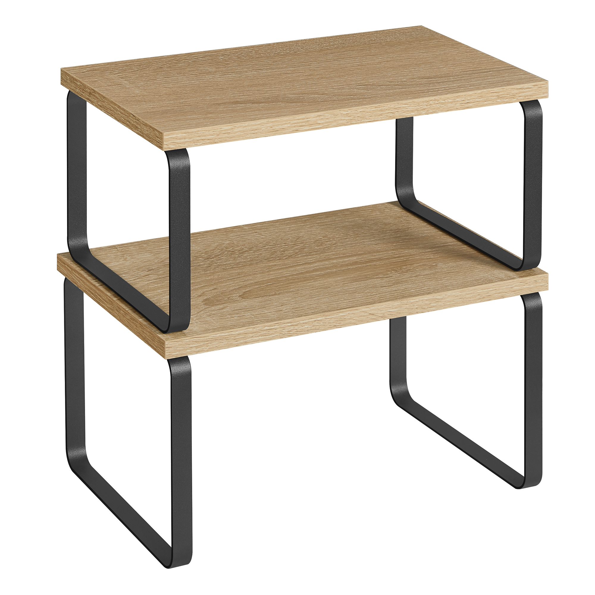 Keittiöhyllyt 2 kpl, sonoma-tammi, KCS020B11