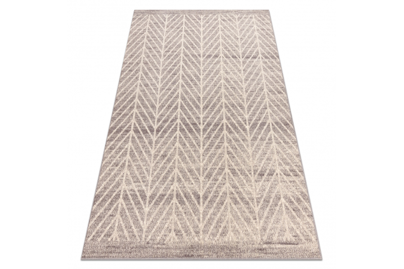Matto Villa ANGEL 1188 / 52033 Chevron, kalanruoto beige / harmaa 80x150 cm