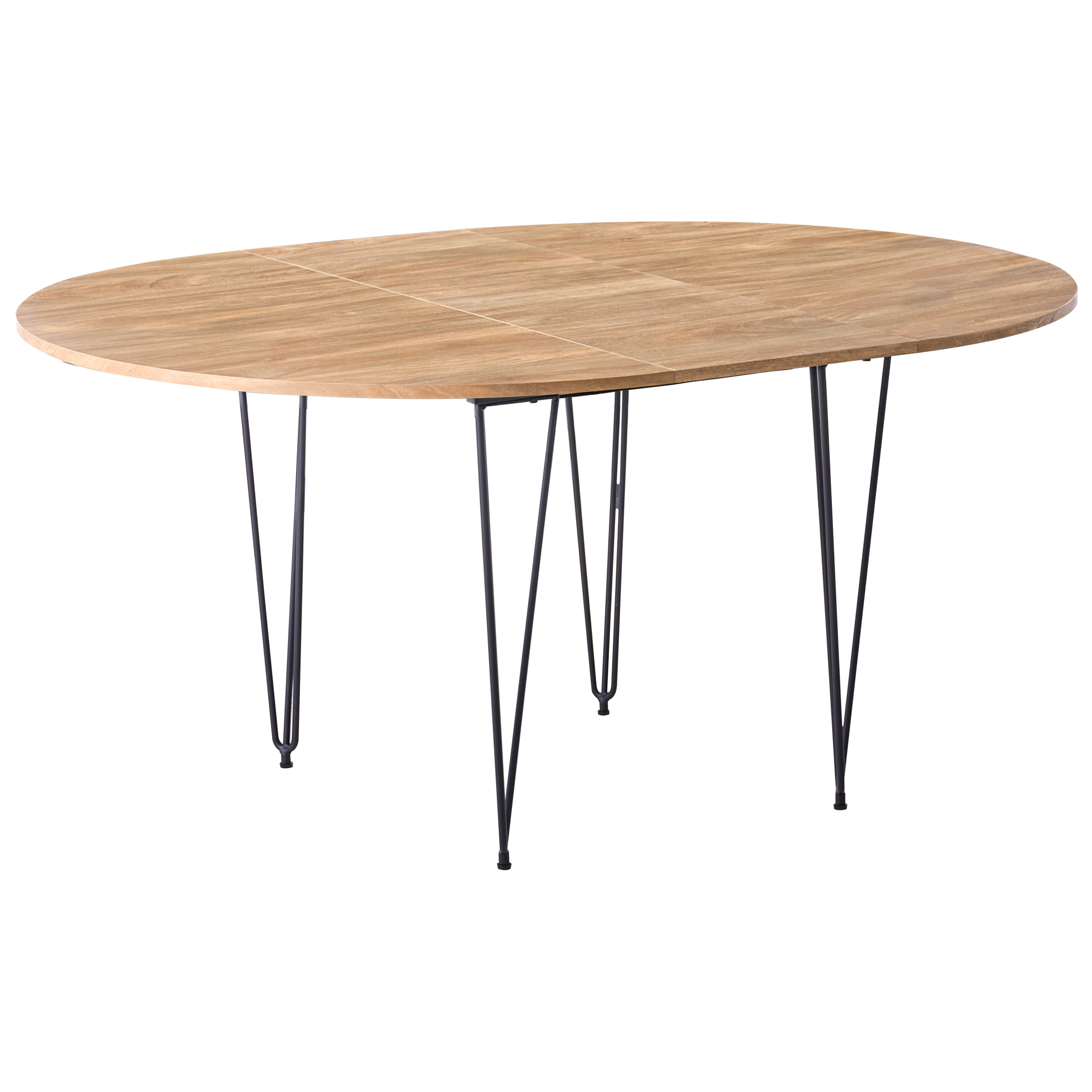 Jatkettava ruokapöytä LOUISE Ruskea 120/160 cm 120 cm