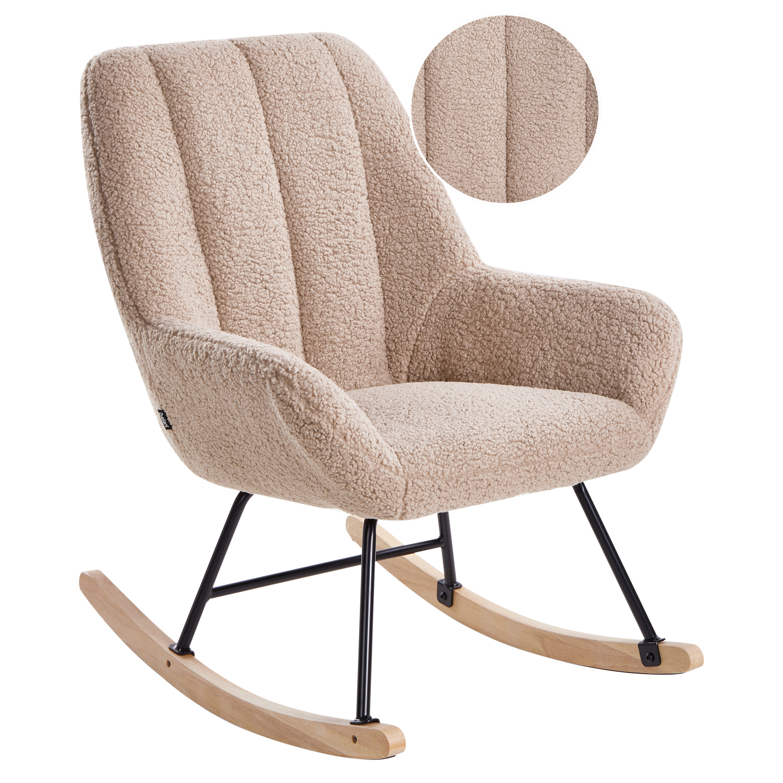 Keinutuoli KINNO Buklee Beige