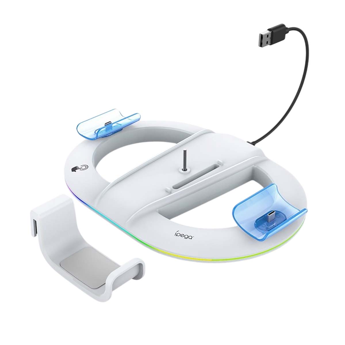 Pystysuora RGB Valolatuasteline PS5 / PS5 Slim / PS5 Prolle