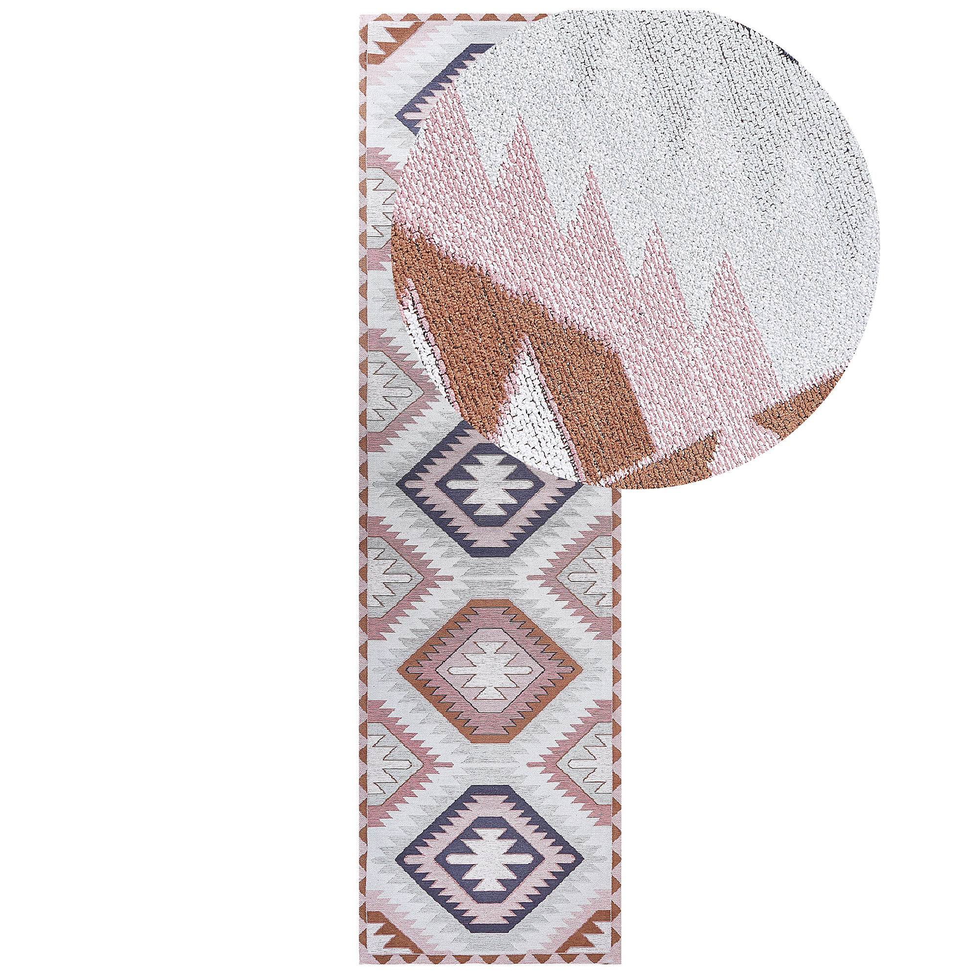 Matto BESLER Monivärinen 80 x 300 cm puuvilla