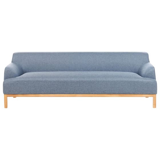 Sohva SOSJO kangas Sininen 3-istuttava