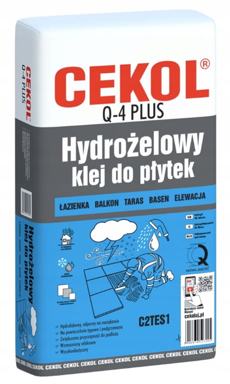 Cekol Q4 hydrogeelilaattaliima 20 kg