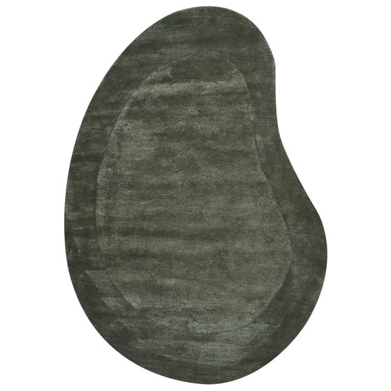 Matto MASSO Tummanvihreä 160 x 230 cm viskoosi