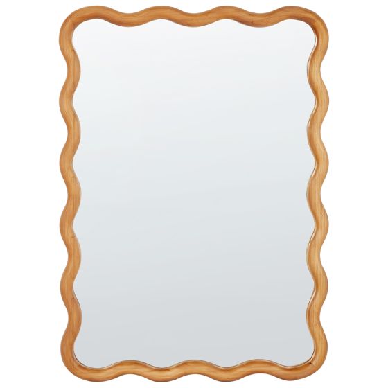 Seinäpeili BEFFES 50 cm 72 cm mänty Luonnonväri