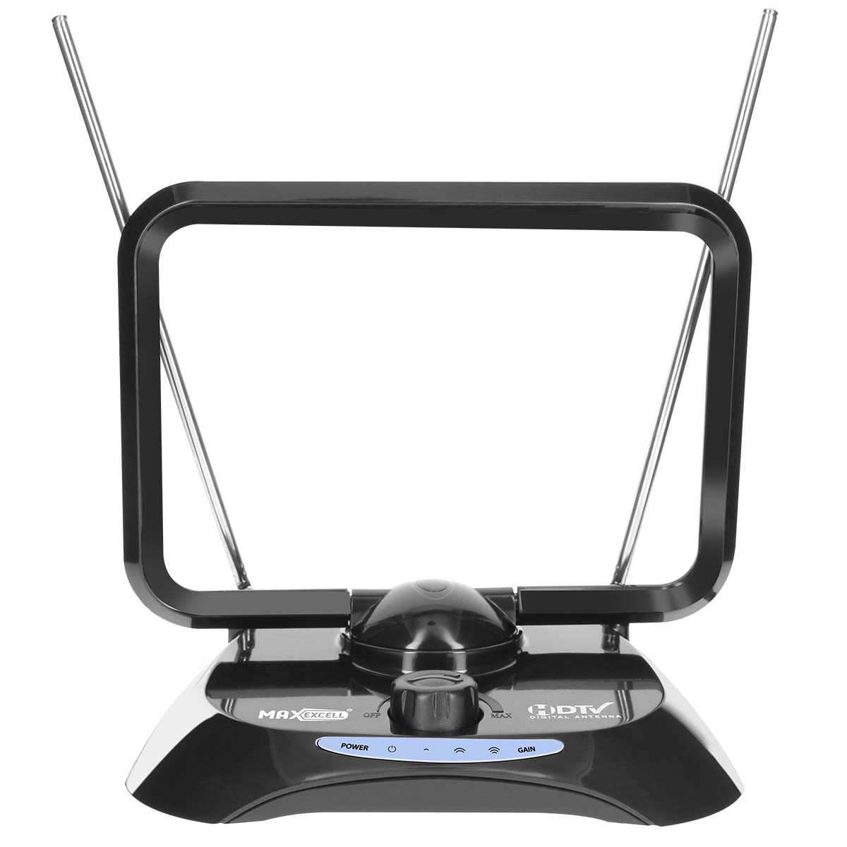Antenni Digitaalinen Suorakulmainen HDTV 38 dBi TNT / DVB-T Tehokas