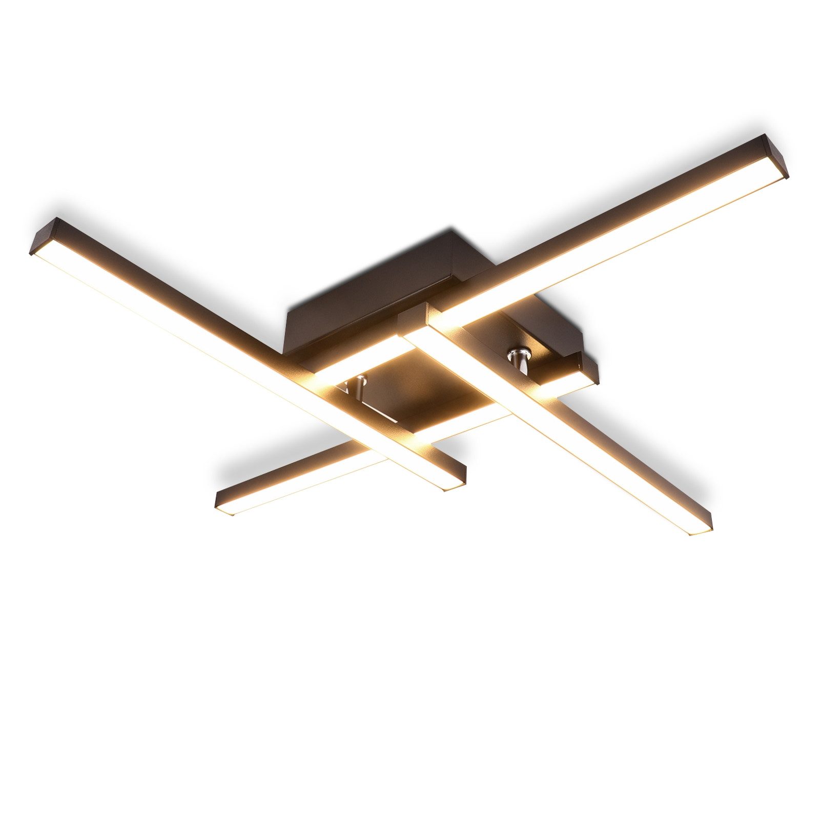 NETTLIFE LED-kattovalaisin,lämmin,valkoinen,moderni,muotoilu,24W,3000K