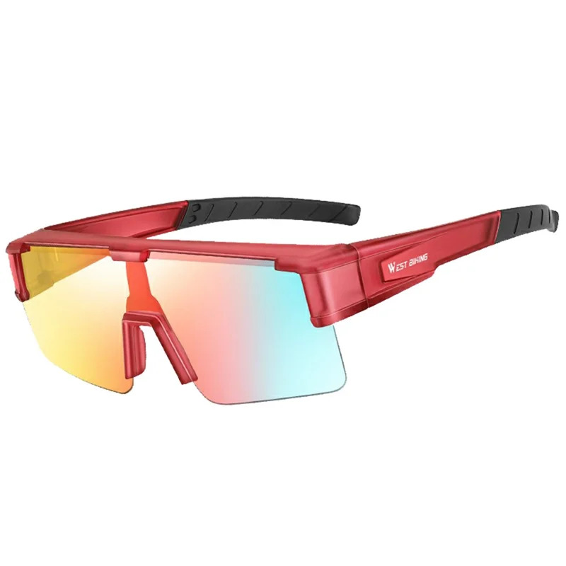 Polaroidit urheilulliset aurinkolasit polykarbonaattikehyksillä