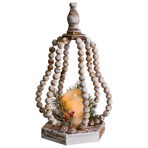 Joulukoriste LED-valo PETRUMA 40 cm Vaaleanruskea