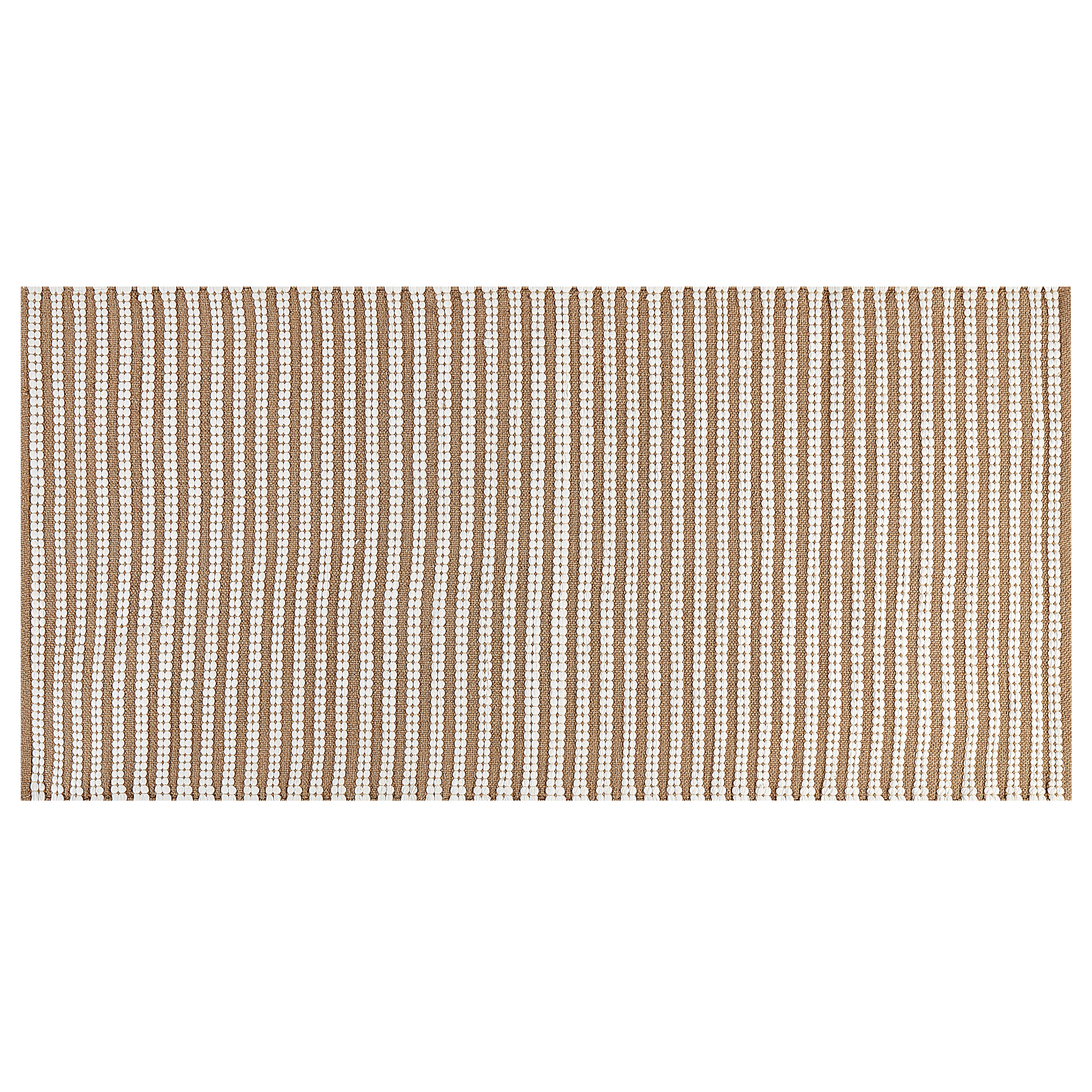 Matto SOFULU Ruskea 80 x 150 cm puuvilla