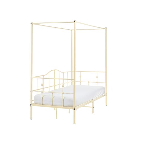 Pylvässänky Metalli ARTONNE 90 x 200 cm Beige