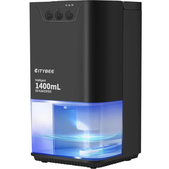 NETTLIFE Ilmankuivain 1400 ml ajastimella ja tunnelmavalolla