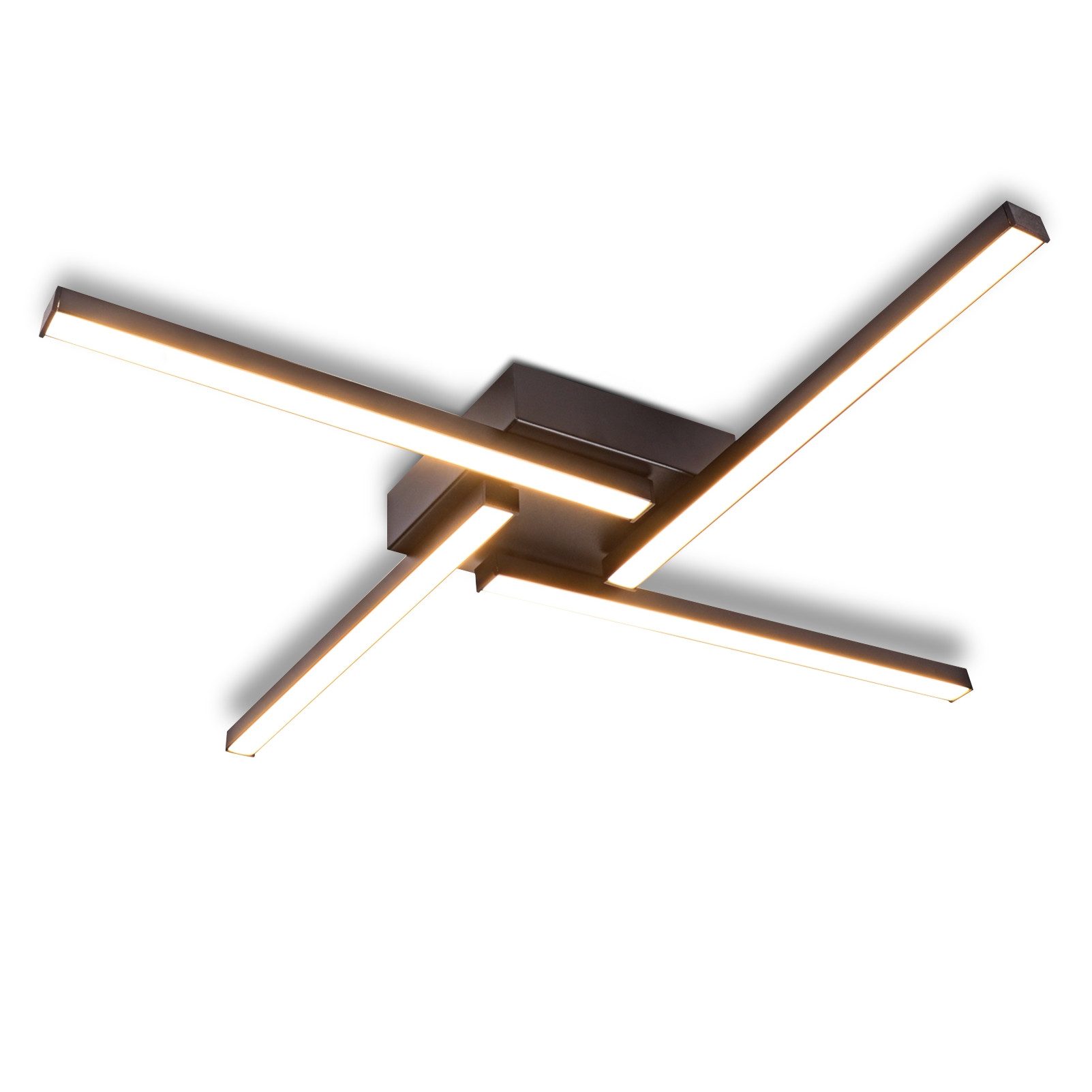NETTLIFE valkoinen,LED-kattovalaisin,24W,moderni,muotoilu,3000K,lämmin,valkoinen