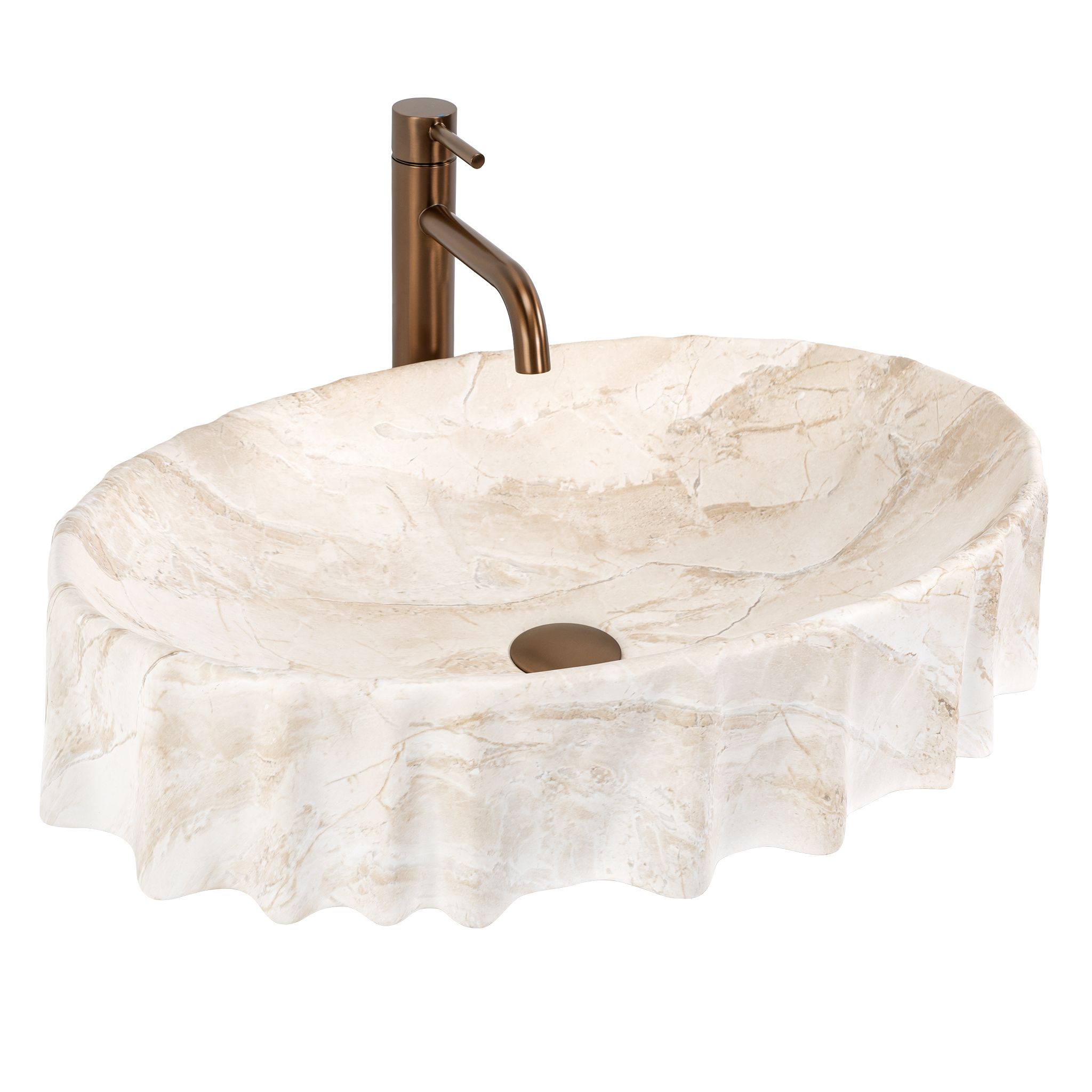 REA Malja-allas Aurelia Reno Beige, 60X40X14CM