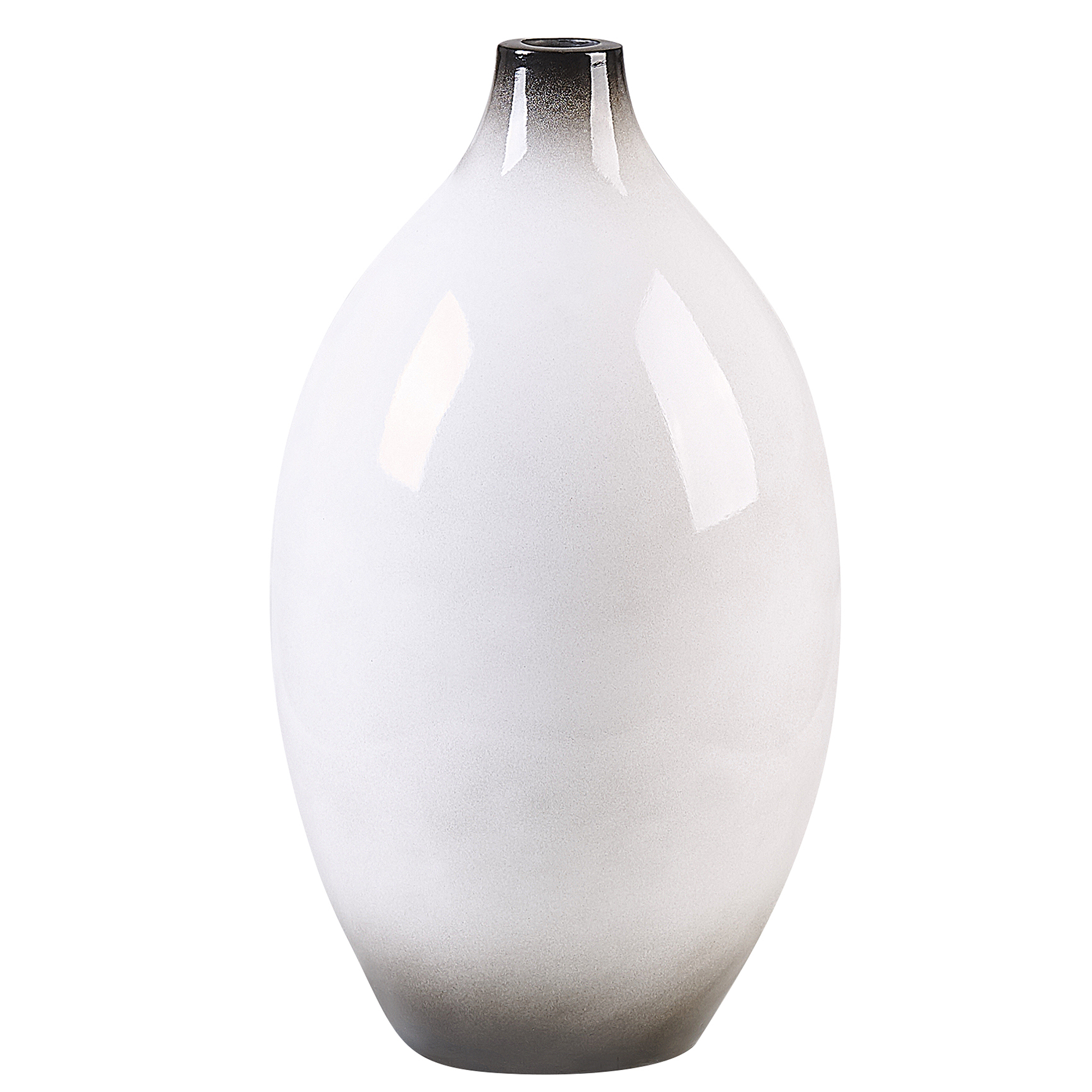 Koristemaljakko BAEZA 36 cm Keramiikka Valkoinen