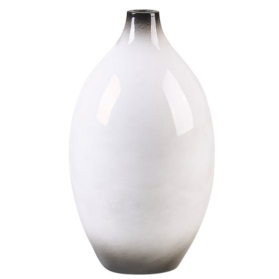 Koristemaljakko BAEZA 36 cm Keramiikka Valkoinen