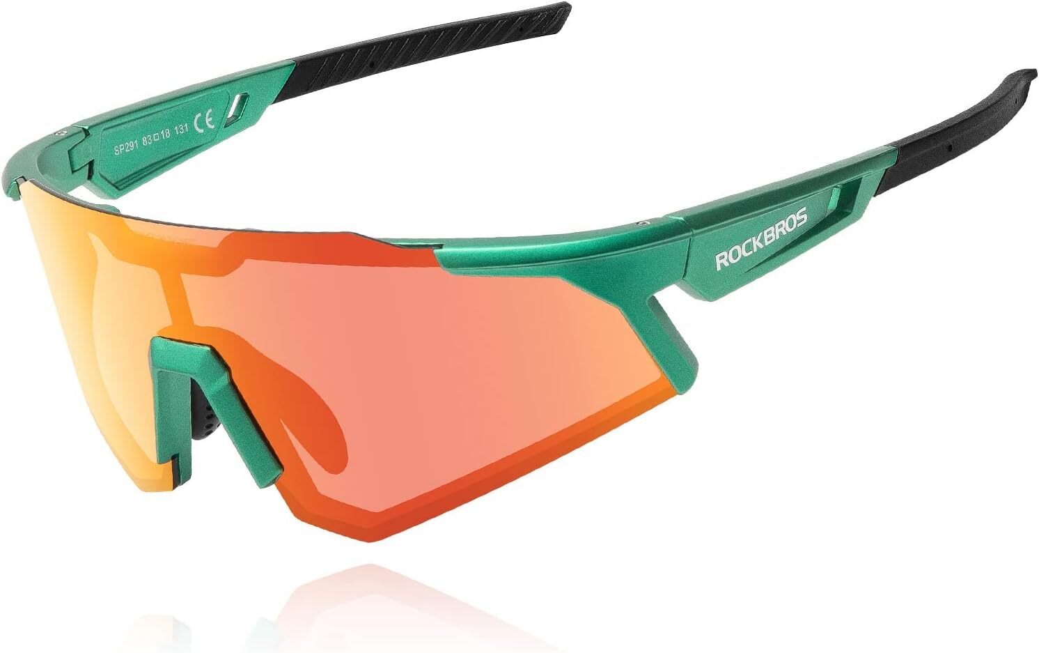 HD-polarisoidut pyöräilylasit, TR90-runko