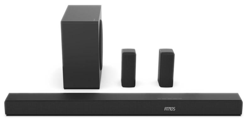 Hisense AX5100Q -äänipalkki, 5.1, 580 W, Dolby Atmos, musta