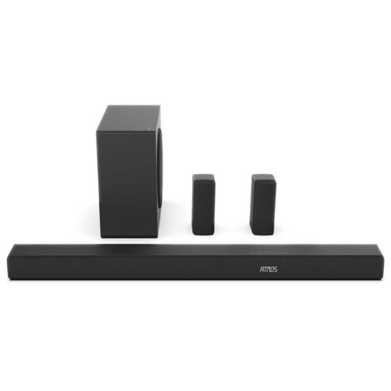 Hisense AX5100Q -äänipalkki, 5.1, 580 W, Dolby Atmos, musta