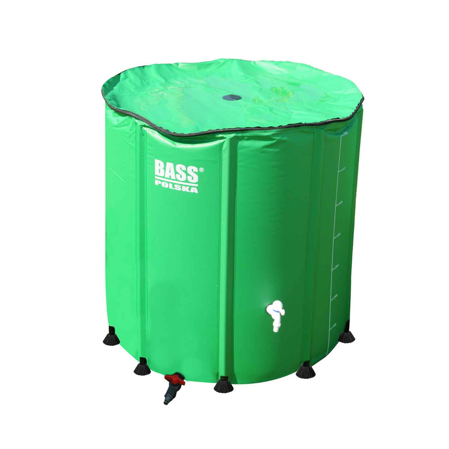 Sadevesitynnyri 750 l, vihreä