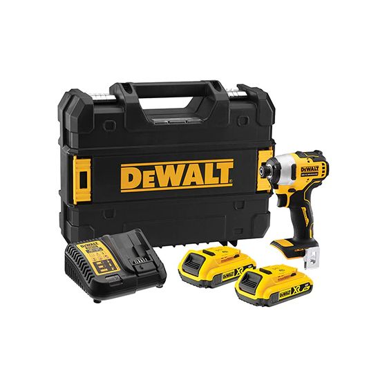 DeWalt DCF809D2T XR 18V -Iskuruuvinväännin 2x 2,0 Ah