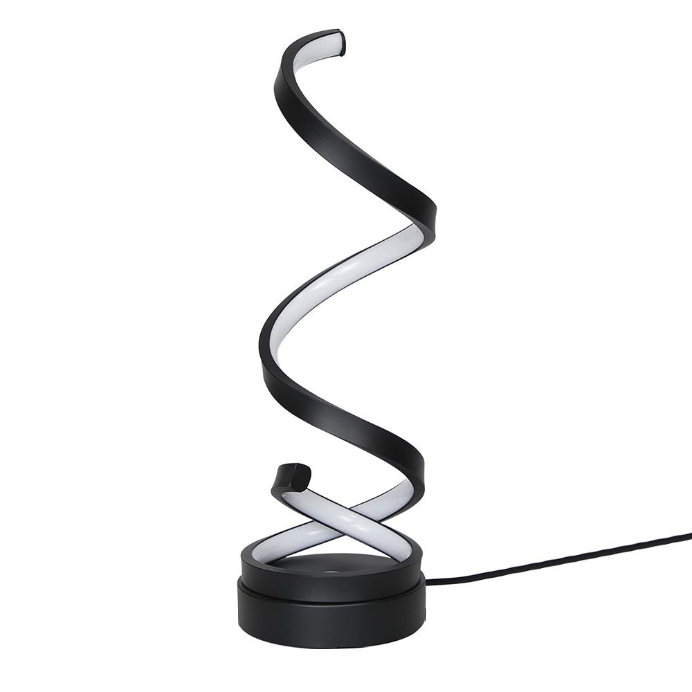 NETTLIFE Kosketusyövalaisin,Himmennettävä,LED - pöytävalaisin,12W,Moderni,1,6M,Musta,Design