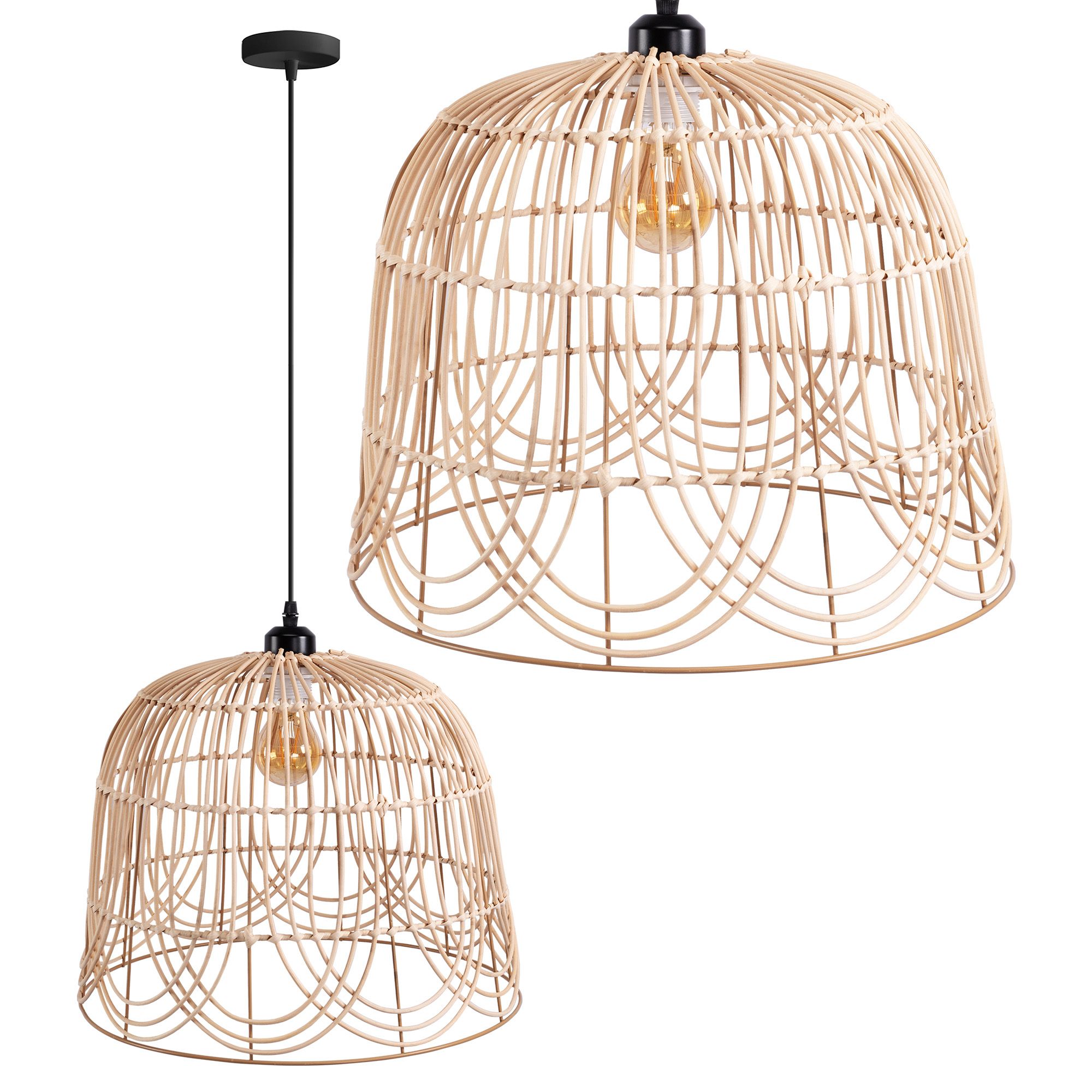 TOOLIGHT riippuva kattovalaisin APP1352-1CP beige, 34, 5x39, 5x30cm