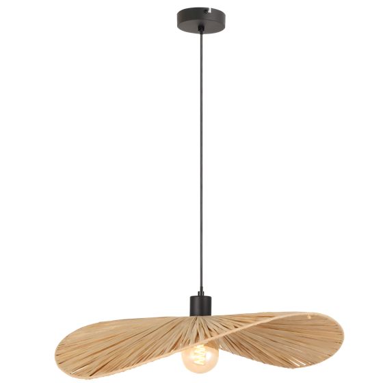 TOOLIGHT riippuva kattovalaisin APP1826-1CP musta ruskea, 60x60x16,5cm