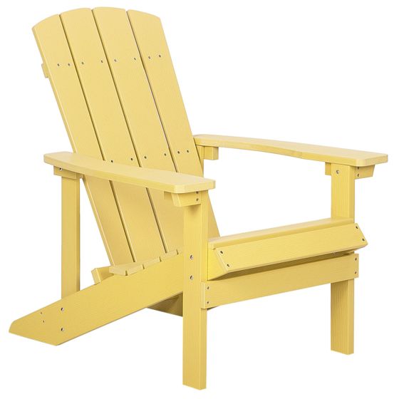 Puutarhatuoli ADIRONDACK Keltainen