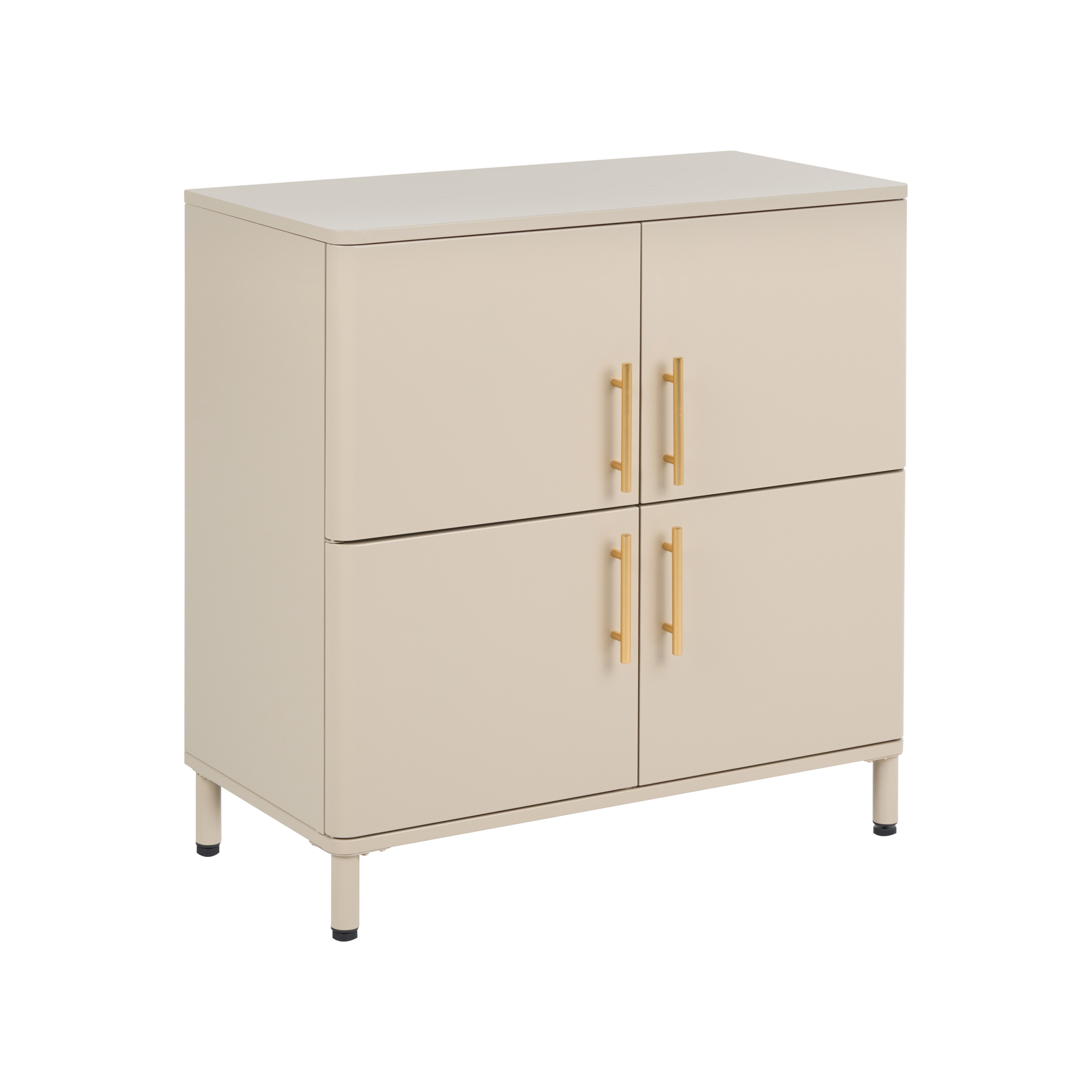 Senkki 4 ovella OMBURA Metalli Beige