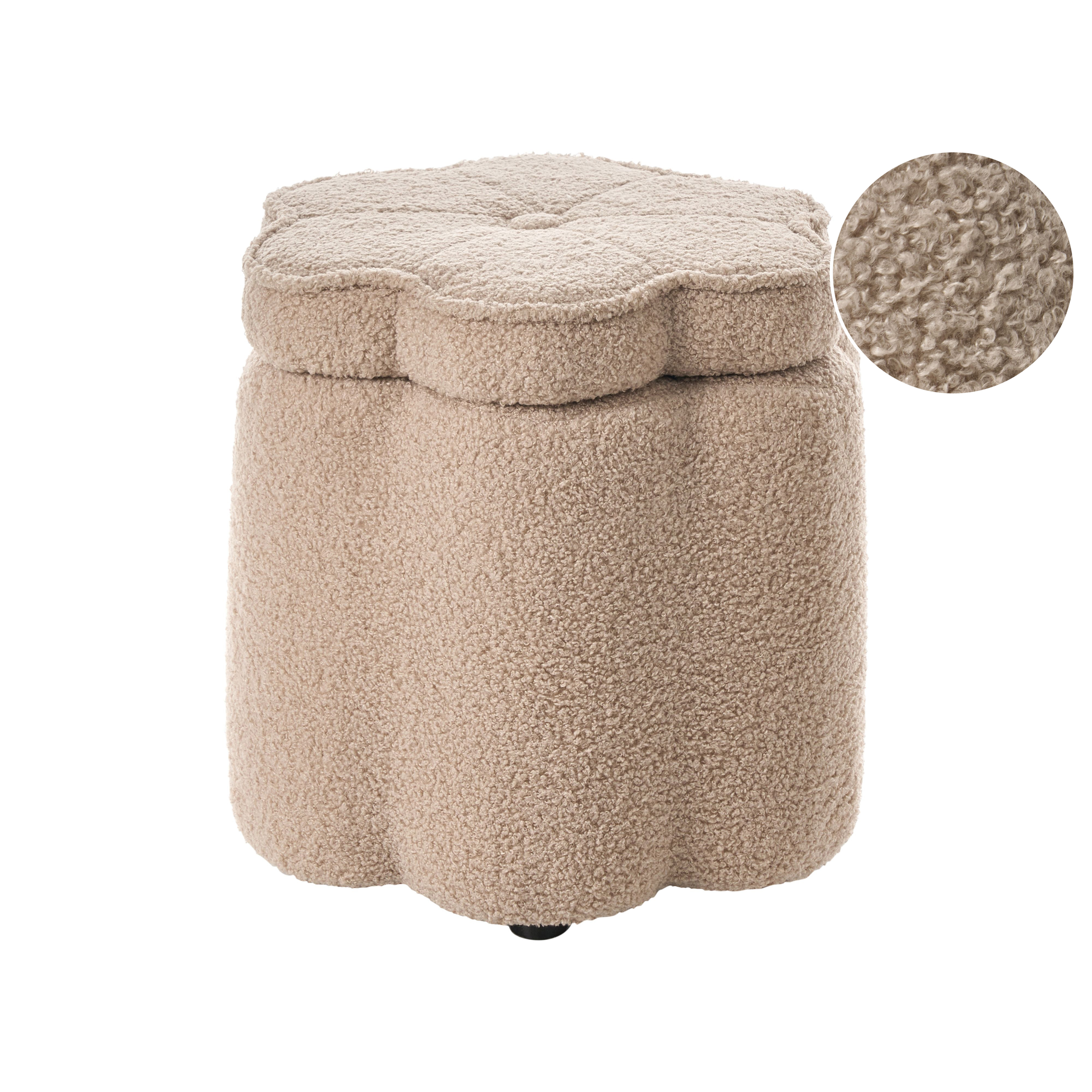 Lasten säilytysrahi FLOWER Kukka Buklee Beige