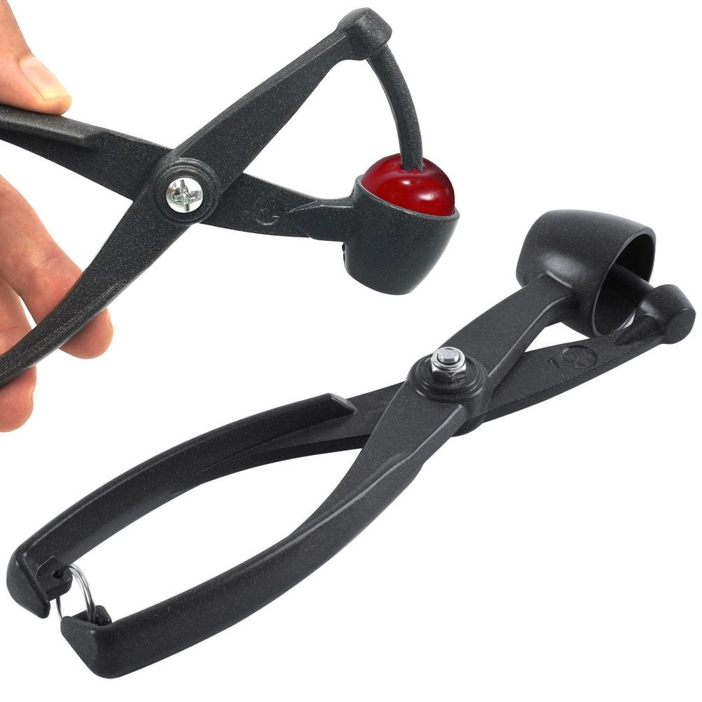 Alumiininen kirsikan- ja oliivinkivenhakija 18 cm