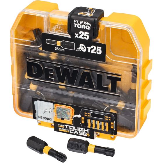 DeWalt Ruuvauskärjet Extreme FLEXTORQ T25 25mm (25 kpl)