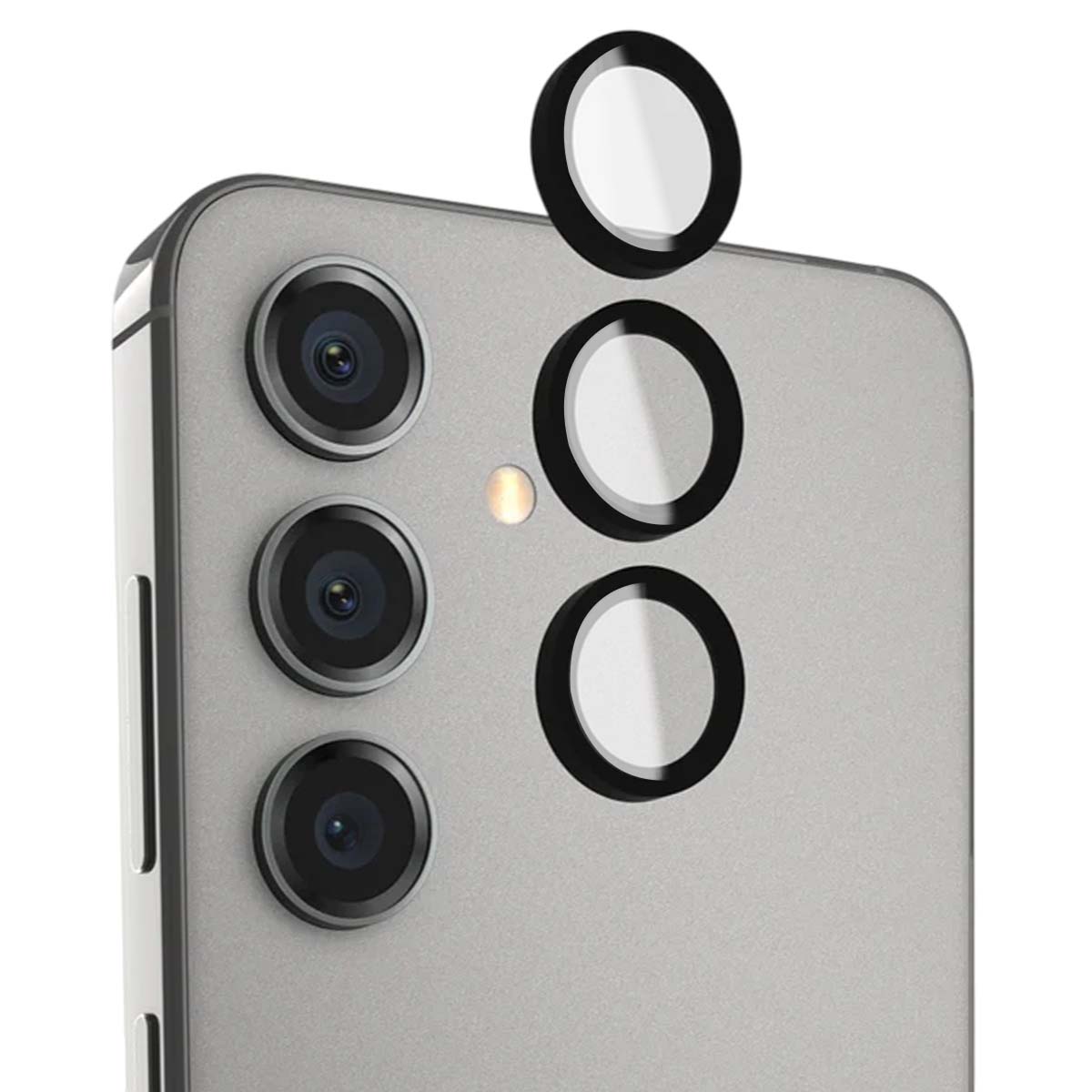 Suojakamera Galaxy S24 Alumiininen rengaslinssi Iskunkestävä