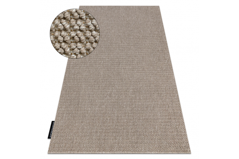 Matto CASABLANCA LOOP ruskea, silmukka, pehmeä