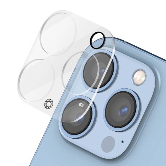 Kameran linssinsuoja iPhone 13 Pro -puhelimelle, 9H karkaistu lasi