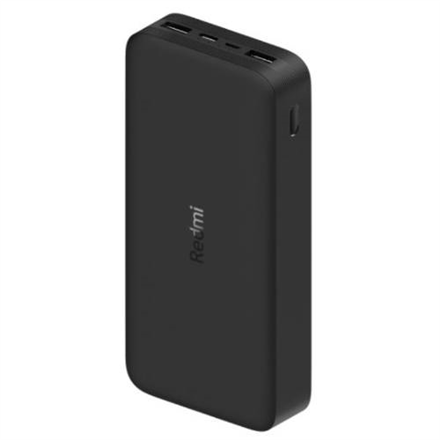 Xiaomi | Varavirtalähde | 20000 mAh | Yhteensä 2: USB | Musta