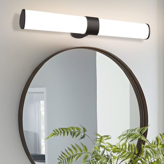 ZMH W 40 cm musta IP44 LED-kylpyhuoneen peilivalaisin meikkipöydälle ja makuuhuoneeseen