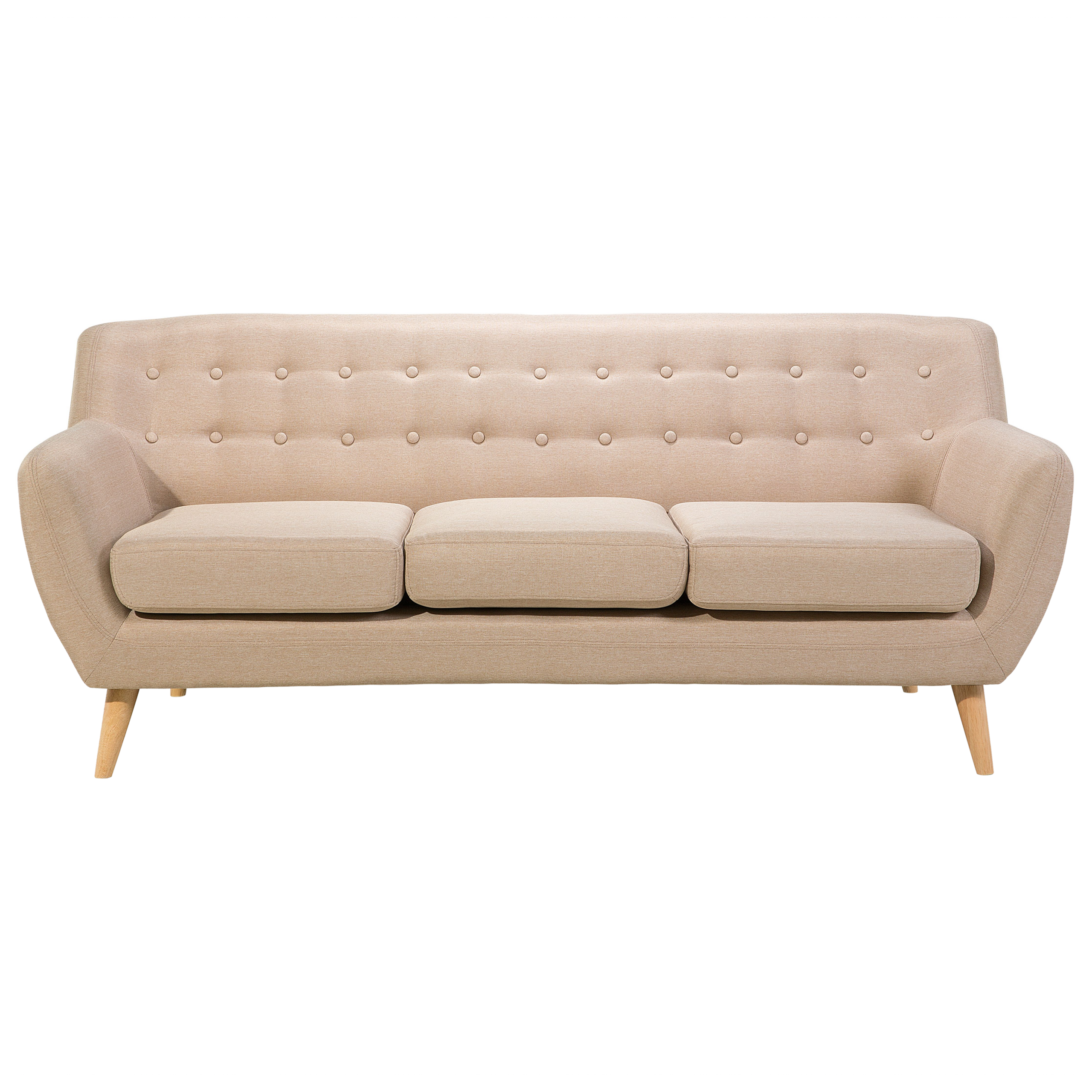 Sohva 3-istuttava MOTALA Kangas Beige