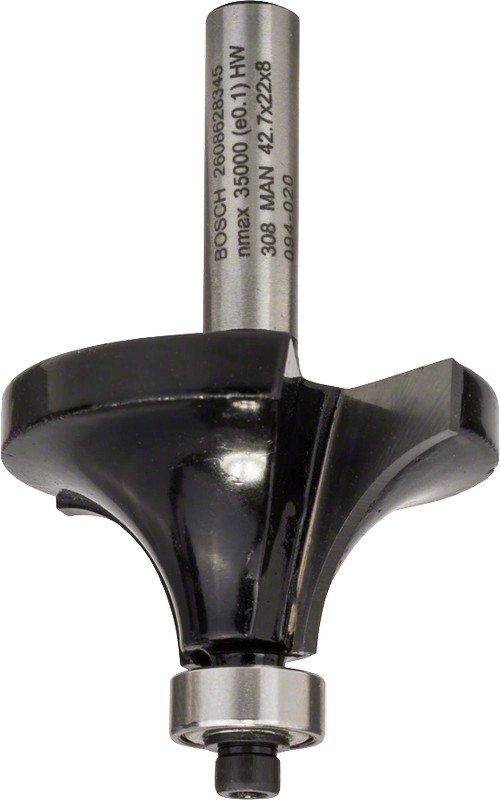 Bosch Pyöristysjyrsin R15 8 mm varsi